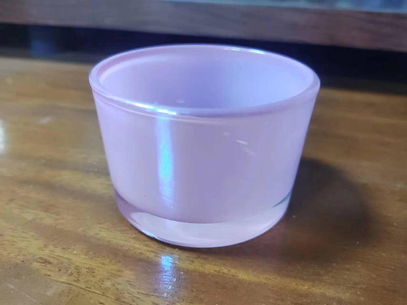 珠光玻璃杯大豆蜡香薰蜡烛厂家