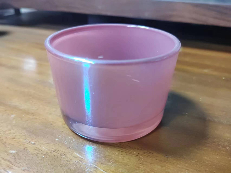 珠光玻璃杯大豆蜡香薰蜡烛厂家